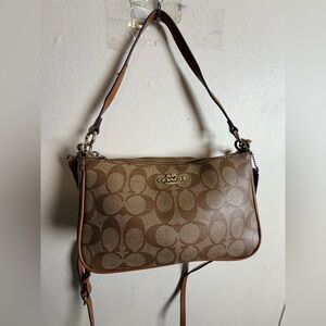 Coach mini bag pouch signature crossbody,shoulder and crossbody bag